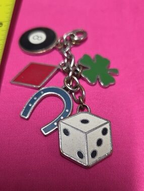 COACH "LUCKY" Keychain
